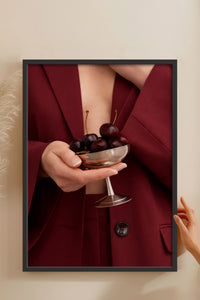 HOMEPACK Ahşap Çerçeveli Tablo Çerçeveli Poster Sanatsal Modern Duvar Dekoru BEK-8401