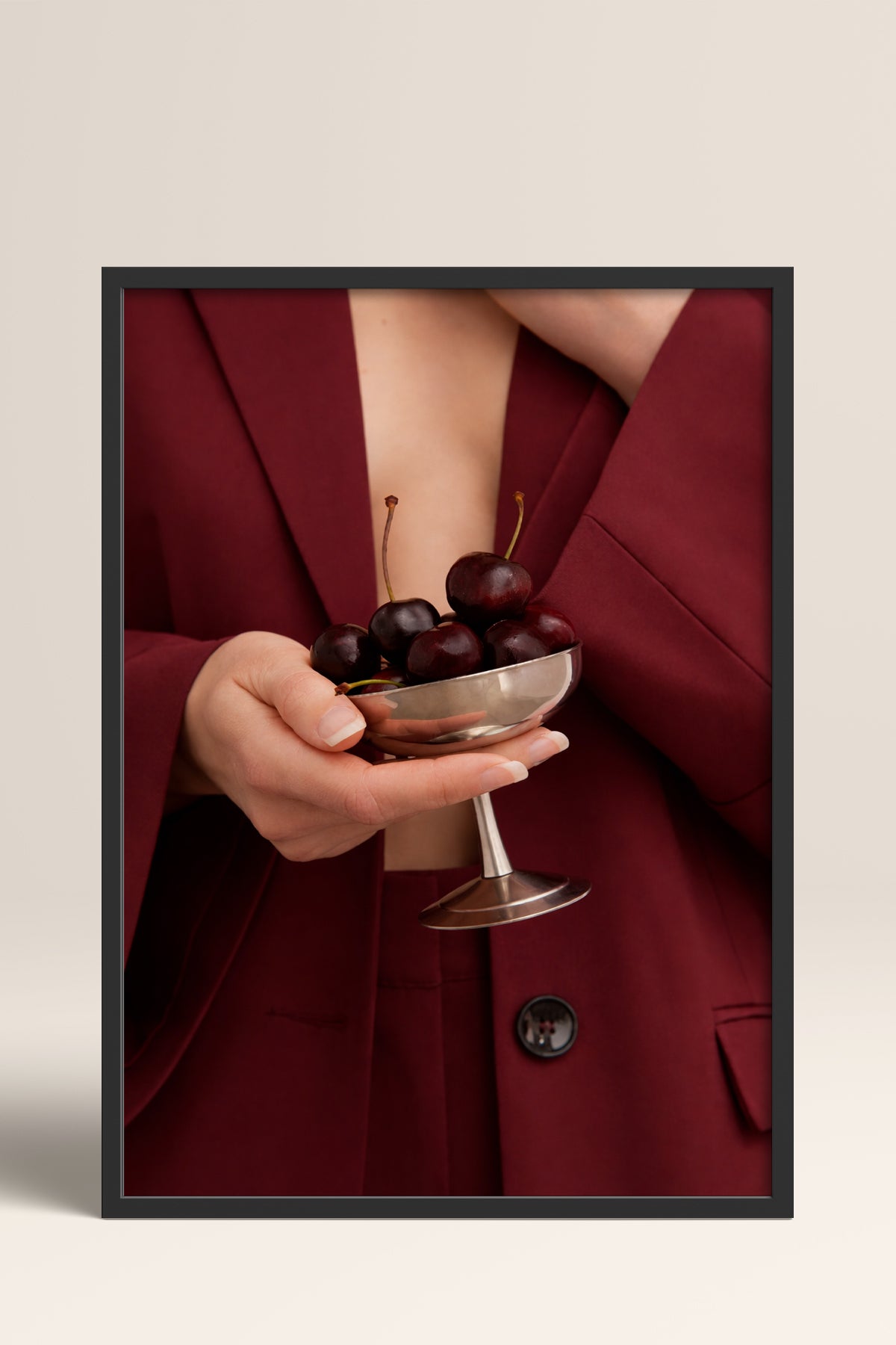 HOMEPACK Ahşap Çerçeveli Tablo Çerçeveli Poster Sanatsal Modern Duvar Dekoru BEK-8401