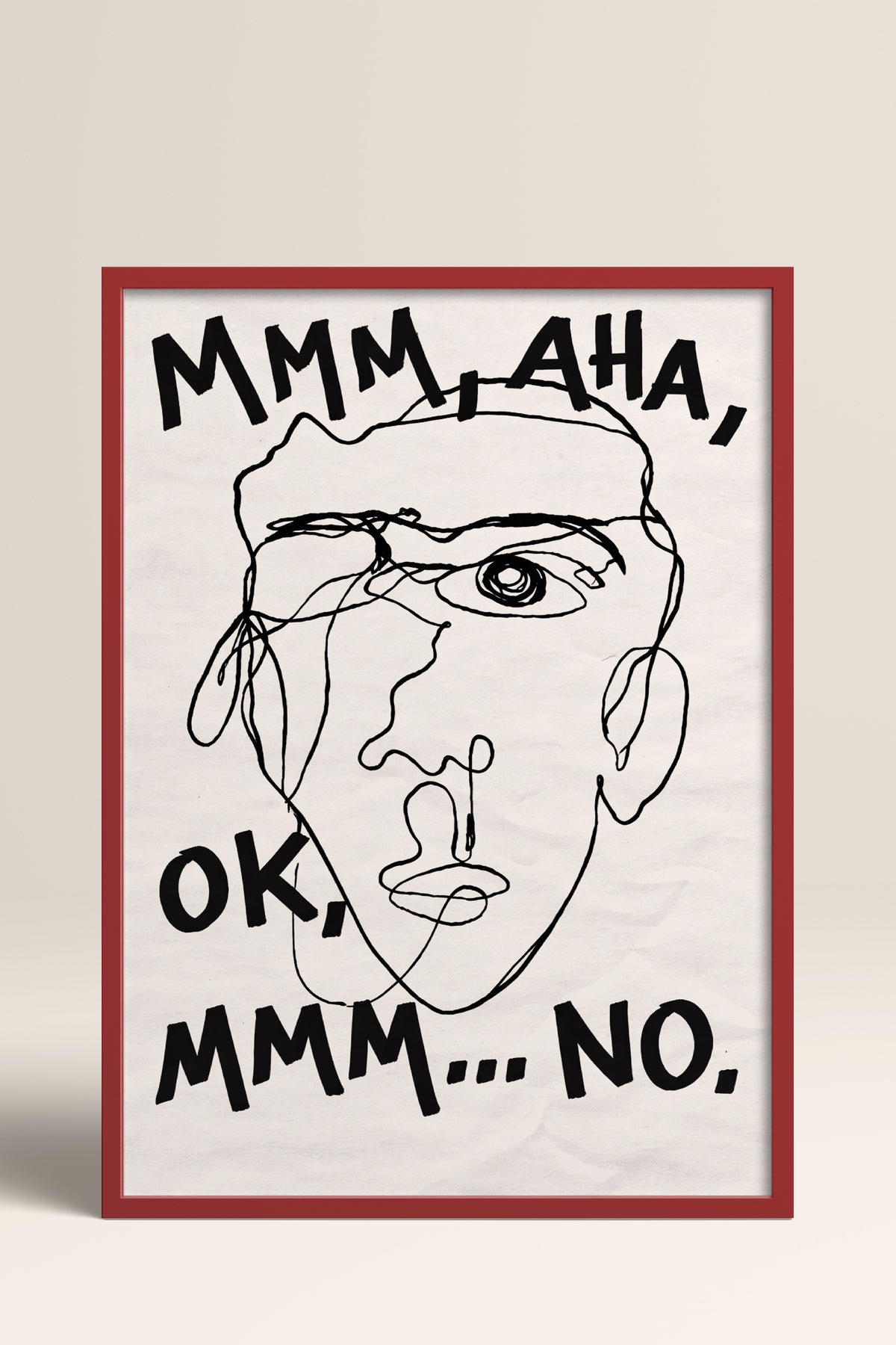 HOMEPACK Ahşap Çerçeveli Tablo Çerçeveli Poster Sanatsal Modern Duvar Dekoru BEK-8402