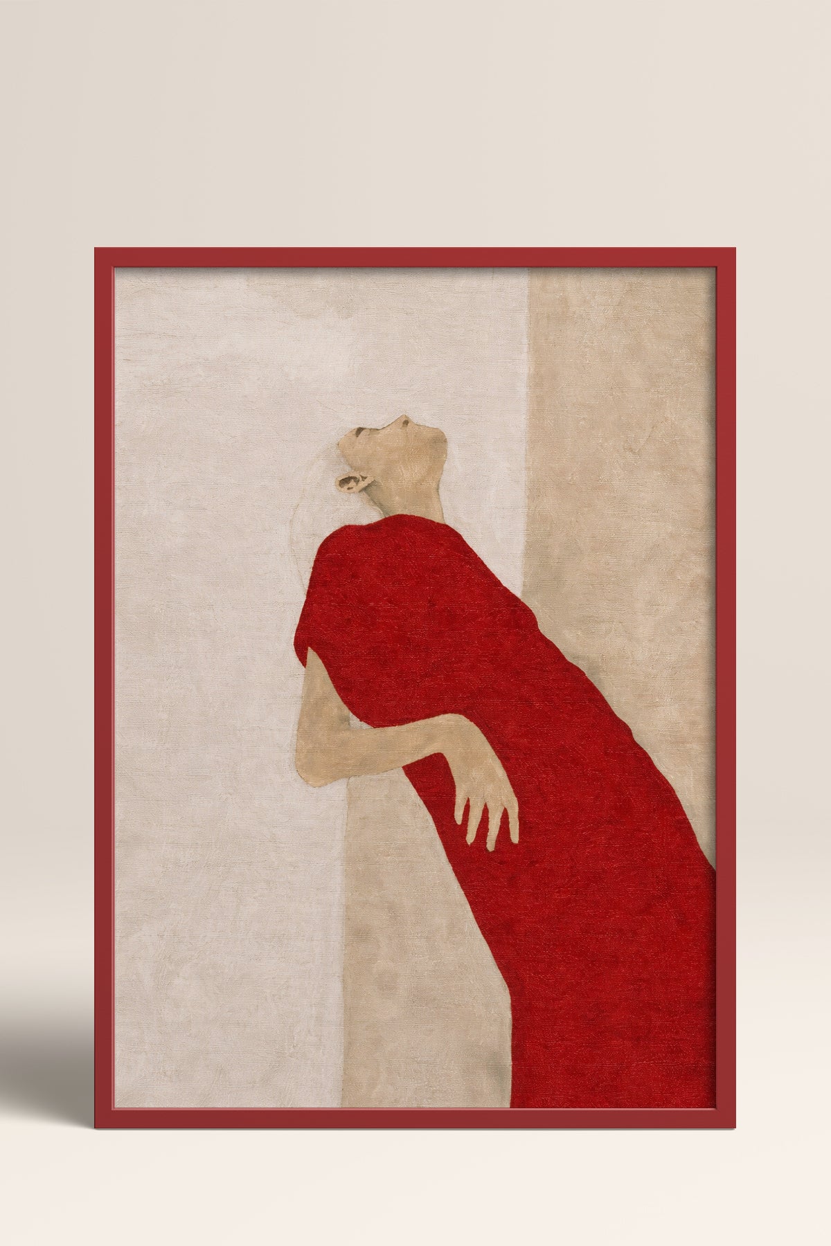HOMEPACK Ahşap Çerçeveli Tablo Çerçeveli Poster Sanatsal Modern Duvar Dekoru BEK-8404