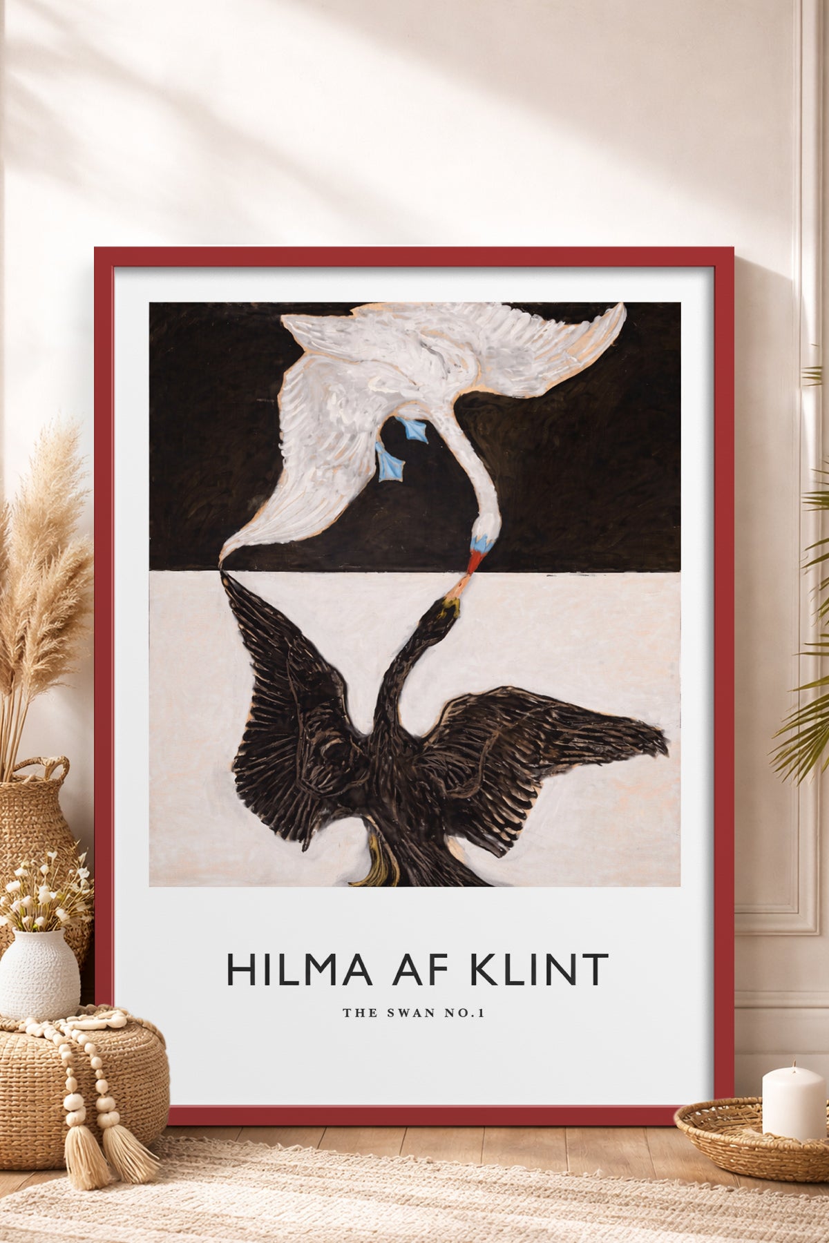 HOMEPACK Ahşap Çerçeveli Tablo Çerçeveli Poster Sanatsal Modern Duvar Dekoru BEK-8406