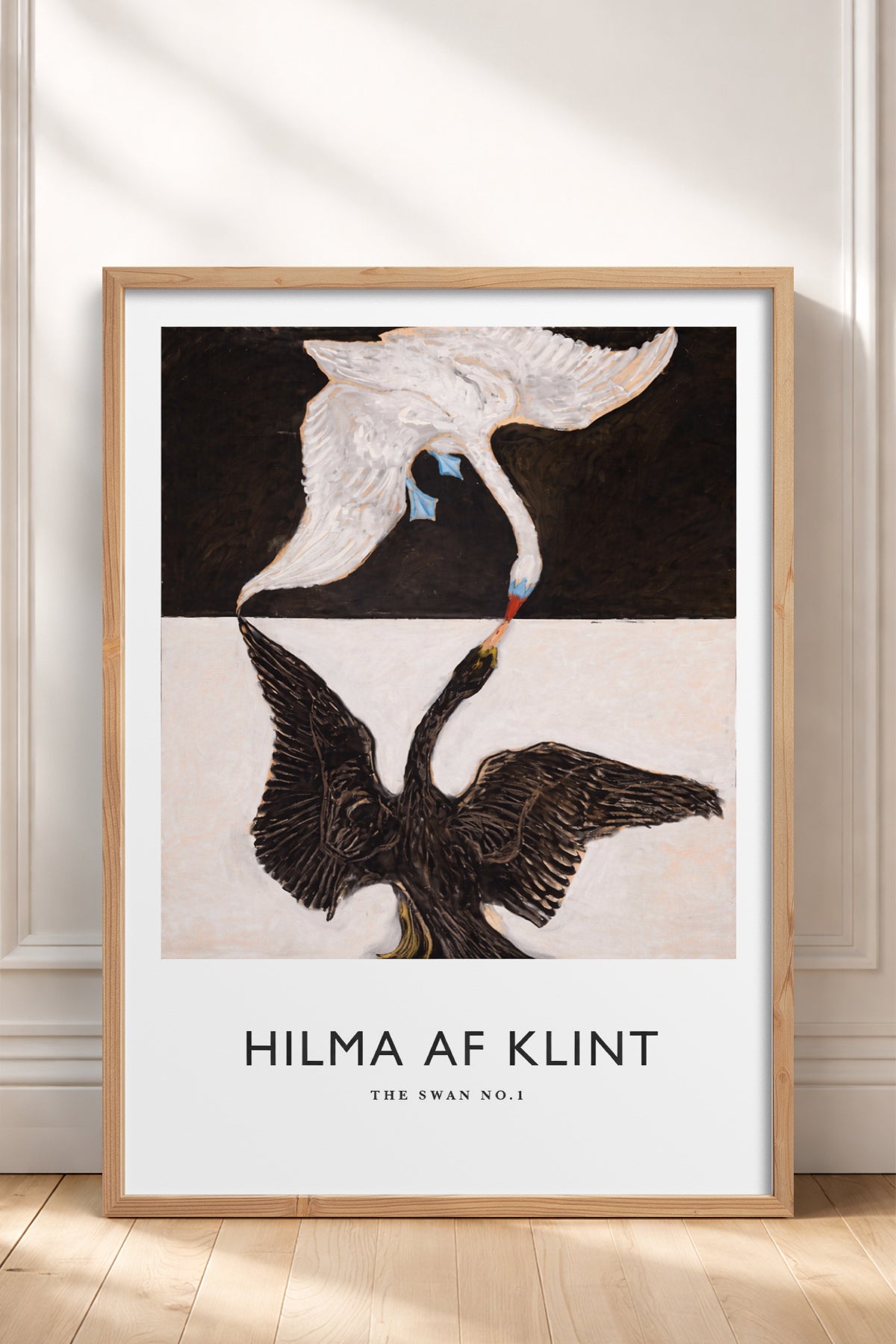 HOMEPACK Ahşap Çerçeveli Tablo Çerçeveli Poster Sanatsal Modern Duvar Dekoru BEK-8406