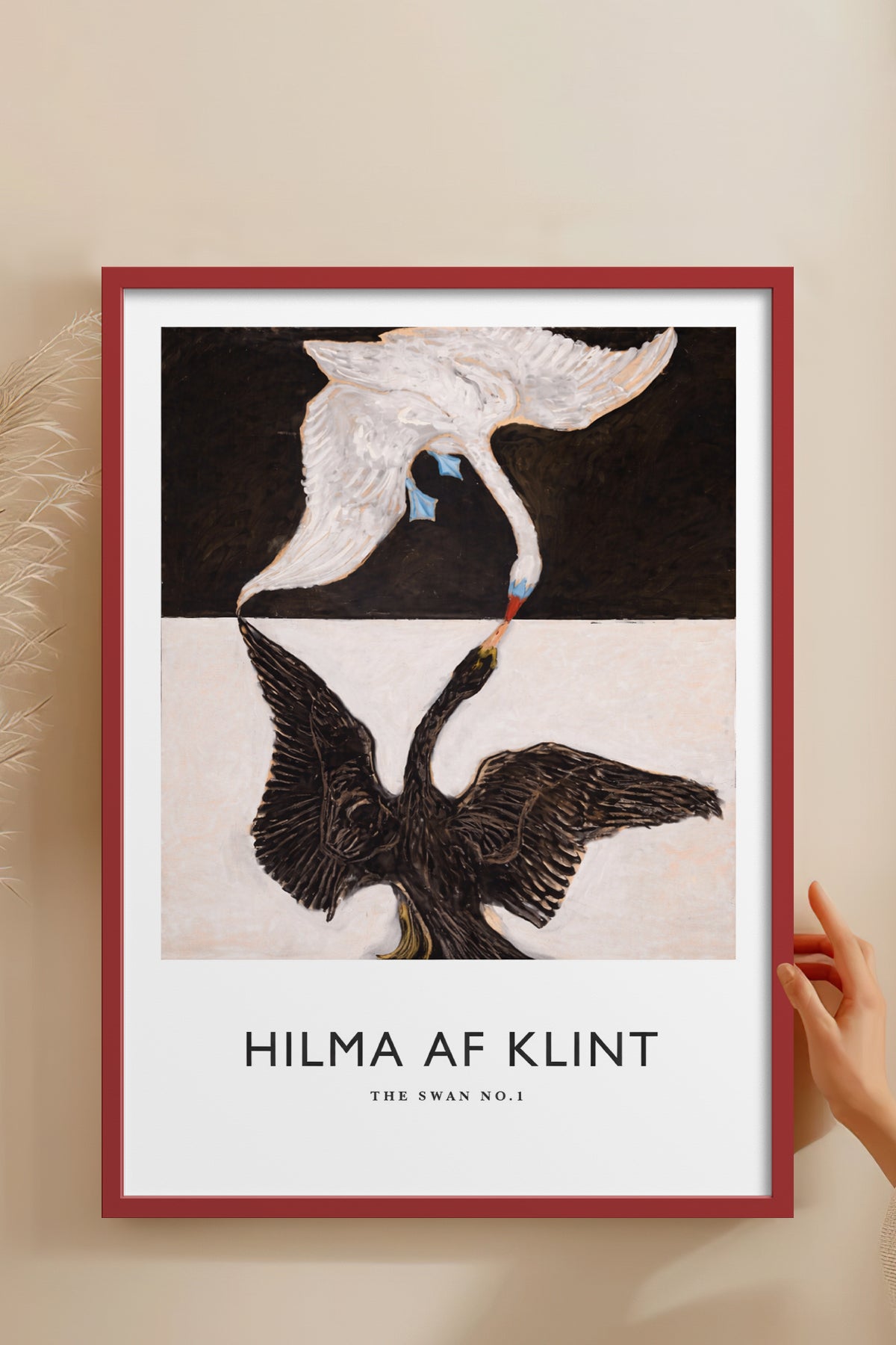 HOMEPACK Ahşap Çerçeveli Tablo Çerçeveli Poster Sanatsal Modern Duvar Dekoru BEK-8406