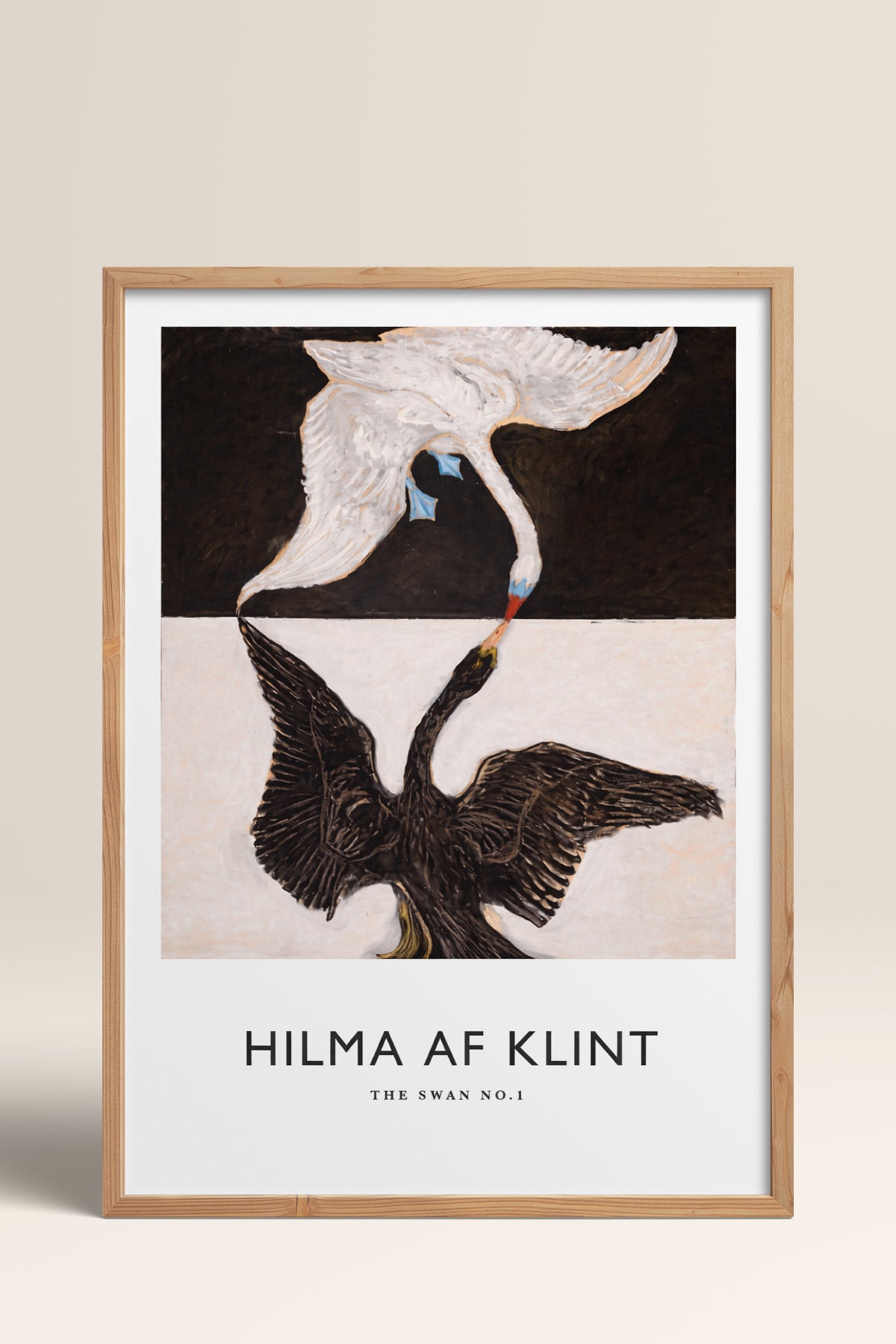 HOMEPACK Ahşap Çerçeveli Tablo Çerçeveli Poster Sanatsal Modern Duvar Dekoru BEK-8406