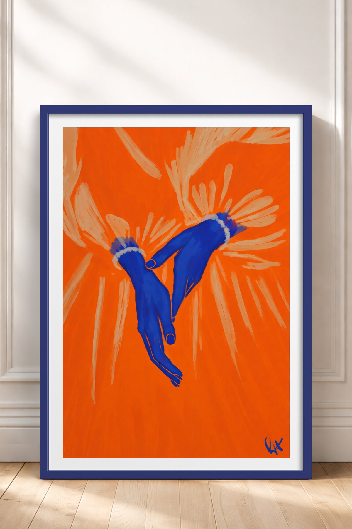 HOMEPACK Ahşap Çerçeveli Tablo Çerçeveli Poster Sanatsal Modern Duvar Dekoru BEK-8408