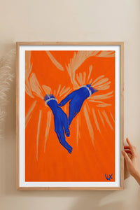 HOMEPACK Ahşap Çerçeveli Tablo Çerçeveli Poster Sanatsal Modern Duvar Dekoru BEK-8408