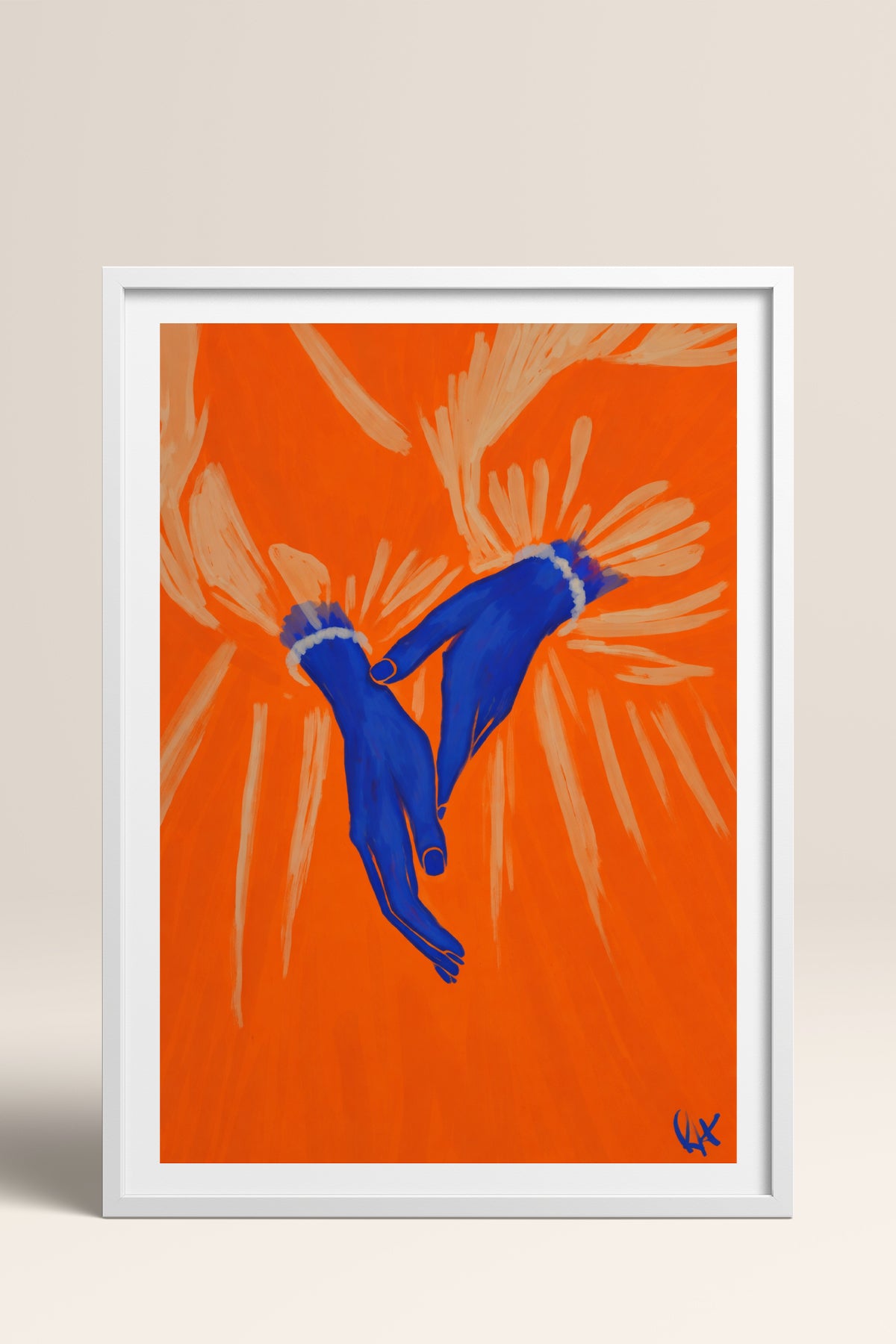 HOMEPACK Ahşap Çerçeveli Tablo Çerçeveli Poster Sanatsal Modern Duvar Dekoru BEK-8408