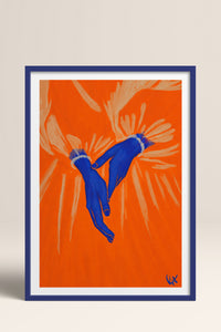 HOMEPACK Ahşap Çerçeveli Tablo Çerçeveli Poster Sanatsal Modern Duvar Dekoru BEK-8408