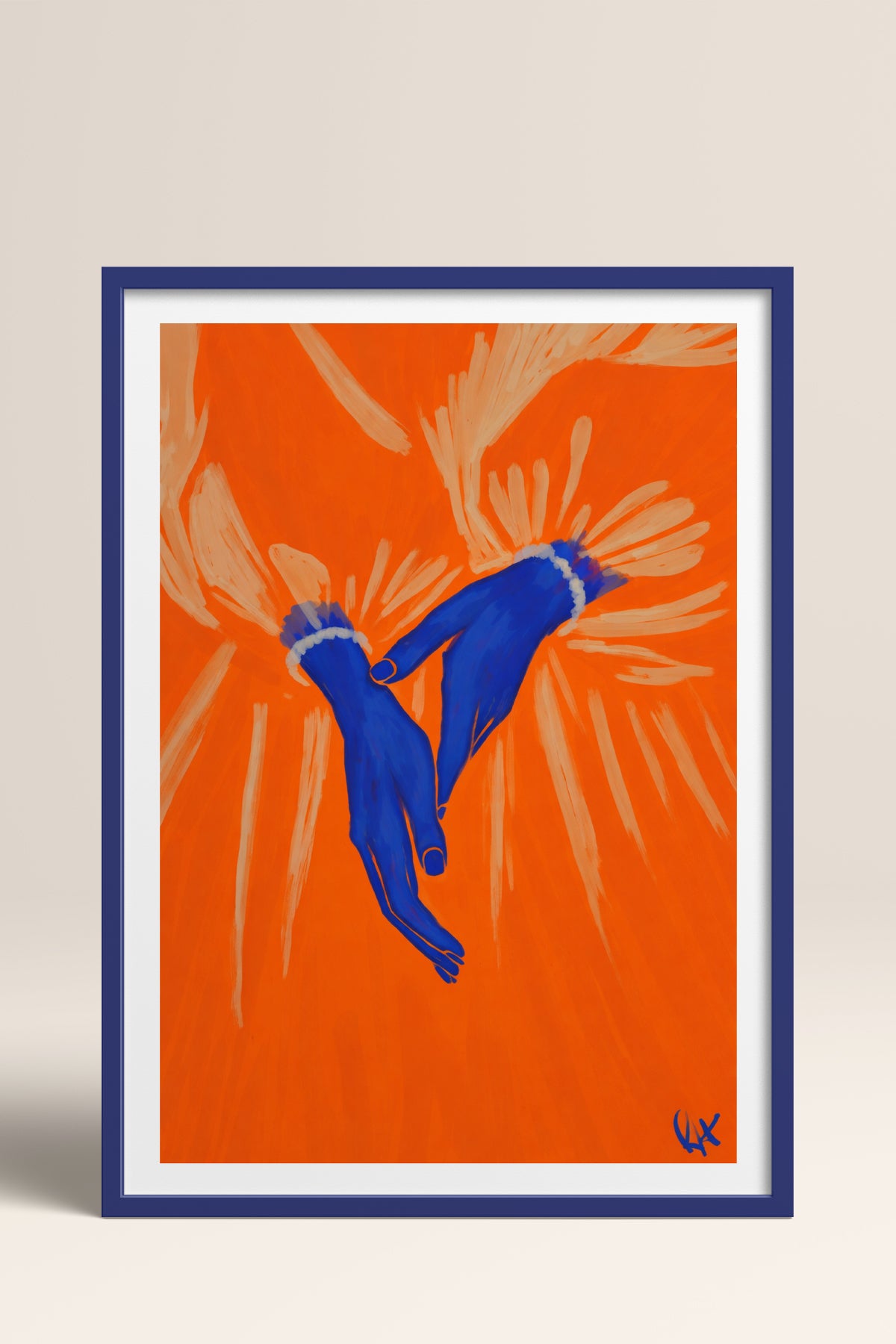 HOMEPACK Ahşap Çerçeveli Tablo Çerçeveli Poster Sanatsal Modern Duvar Dekoru BEK-8408