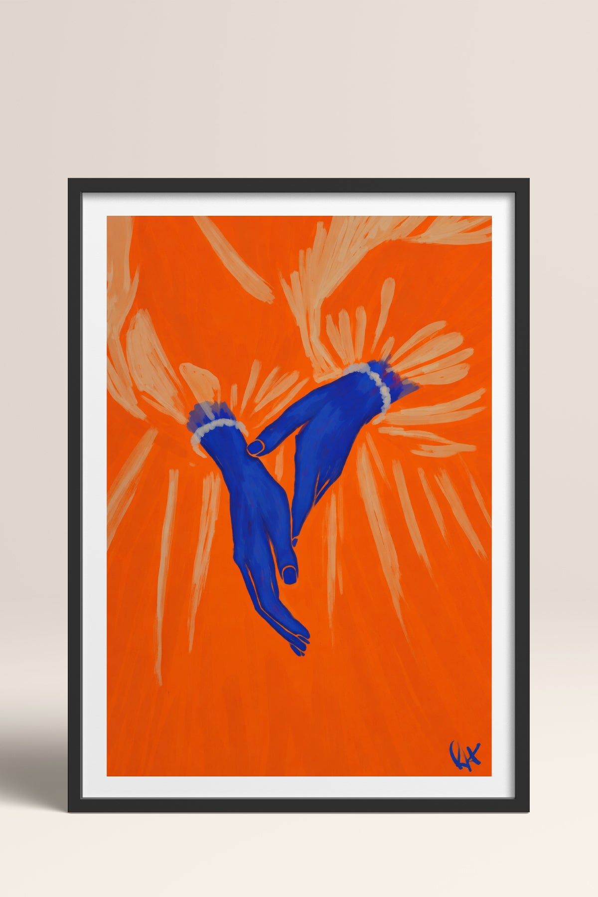HOMEPACK Ahşap Çerçeveli Tablo Çerçeveli Poster Sanatsal Modern Duvar Dekoru BEK-8408