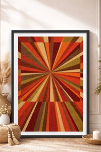 HOMEPACK Ahşap Çerçeveli Tablo Çerçeveli Poster Sanatsal Modern Duvar Dekoru BEK-8409