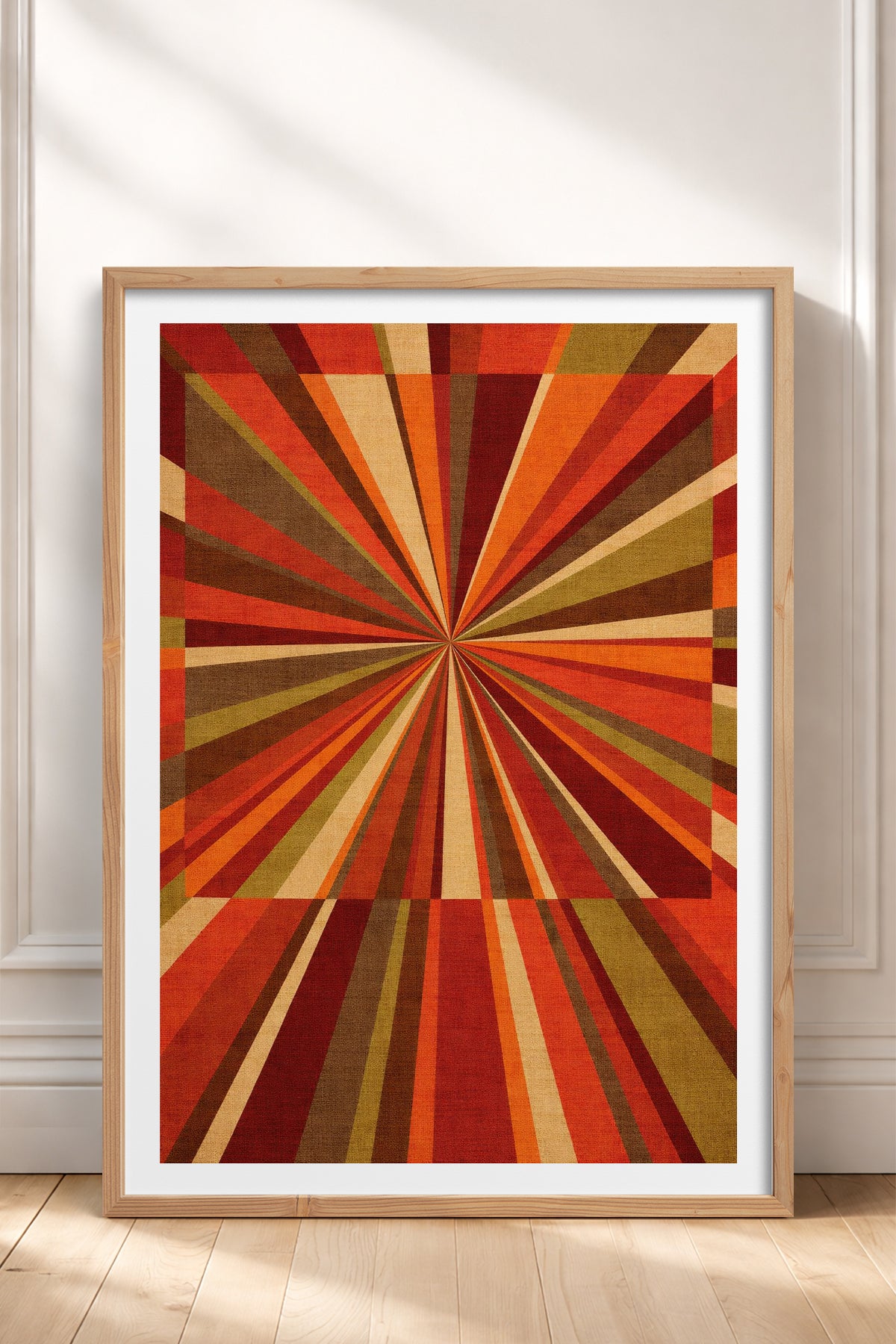 HOMEPACK Ahşap Çerçeveli Tablo Çerçeveli Poster Sanatsal Modern Duvar Dekoru BEK-8409