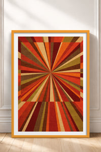 HOMEPACK Ahşap Çerçeveli Tablo Çerçeveli Poster Sanatsal Modern Duvar Dekoru BEK-8409