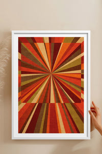 HOMEPACK Ahşap Çerçeveli Tablo Çerçeveli Poster Sanatsal Modern Duvar Dekoru BEK-8409