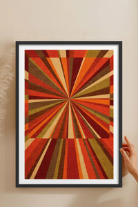 HOMEPACK Ahşap Çerçeveli Tablo Çerçeveli Poster Sanatsal Modern Duvar Dekoru BEK-8409