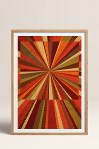 HOMEPACK Ahşap Çerçeveli Tablo Çerçeveli Poster Sanatsal Modern Duvar Dekoru BEK-8409