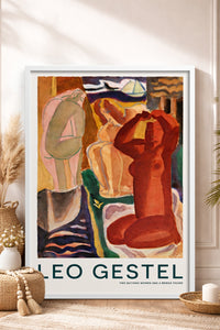 HOMEPACK Ahşap Çerçeveli Tablo Çerçeveli Poster Sanatsal Modern Duvar Dekoru BEK-8410