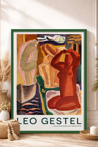 HOMEPACK Ahşap Çerçeveli Tablo Çerçeveli Poster Sanatsal Modern Duvar Dekoru BEK-8410