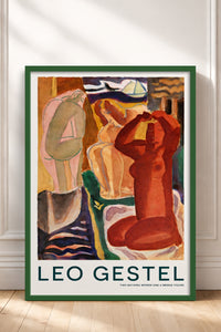 HOMEPACK Ahşap Çerçeveli Tablo Çerçeveli Poster Sanatsal Modern Duvar Dekoru BEK-8410