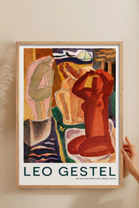 HOMEPACK Ahşap Çerçeveli Tablo Çerçeveli Poster Sanatsal Modern Duvar Dekoru BEK-8410