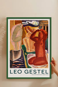 HOMEPACK Ahşap Çerçeveli Tablo Çerçeveli Poster Sanatsal Modern Duvar Dekoru BEK-8410