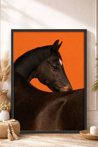 HOMEPACK Ahşap Çerçeveli Tablo Çerçeveli Poster Sanatsal Modern Duvar Dekoru BEK-8413
