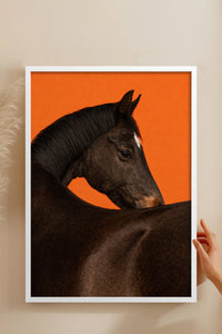 HOMEPACK Ahşap Çerçeveli Tablo Çerçeveli Poster Sanatsal Modern Duvar Dekoru BEK-8413
