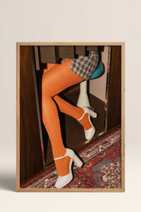 HOMEPACK Ahşap Çerçeveli Tablo Çerçeveli Poster Sanatsal Modern Duvar Dekoru BEK-8414