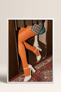 HOMEPACK Ahşap Çerçeveli Tablo Çerçeveli Poster Sanatsal Modern Duvar Dekoru BEK-8414