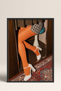 HOMEPACK Ahşap Çerçeveli Tablo Çerçeveli Poster Sanatsal Modern Duvar Dekoru BEK-8414