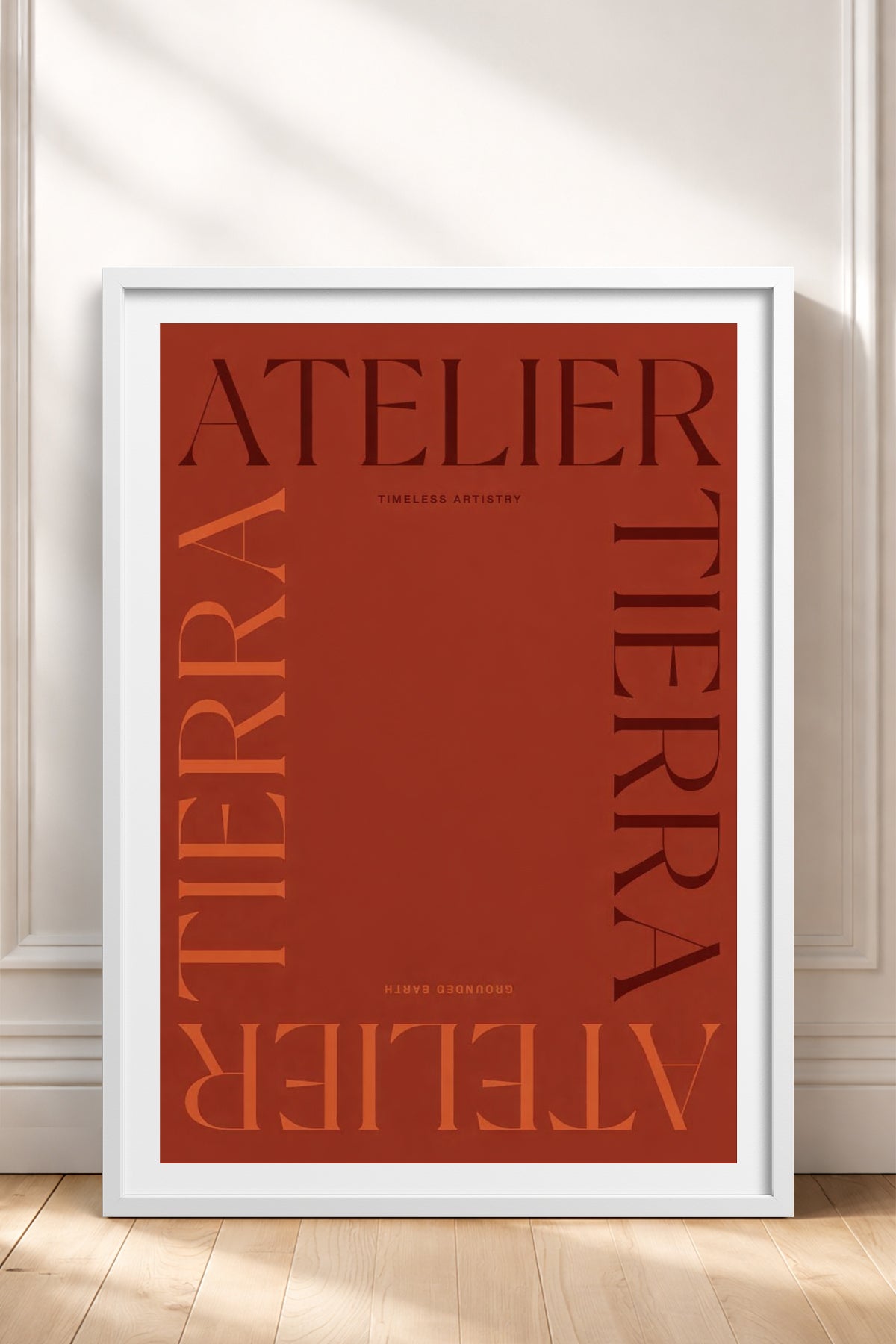 HOMEPACK Ahşap Çerçeveli Tablo Çerçeveli Poster Sanatsal Modern Duvar Dekoru BEK-8415