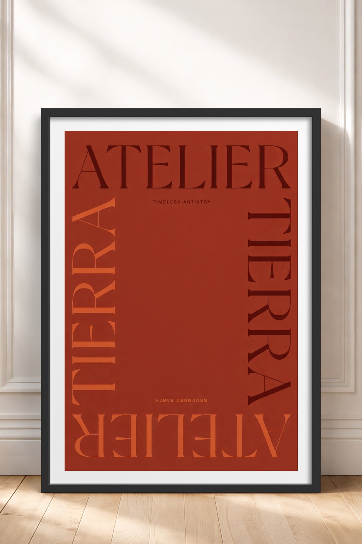 HOMEPACK Ahşap Çerçeveli Tablo Çerçeveli Poster Sanatsal Modern Duvar Dekoru BEK-8415