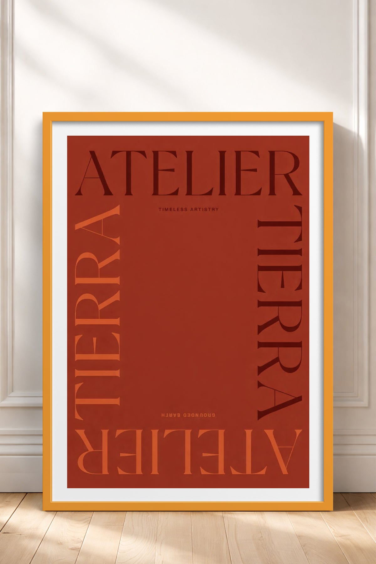 HOMEPACK Ahşap Çerçeveli Tablo Çerçeveli Poster Sanatsal Modern Duvar Dekoru BEK-8415