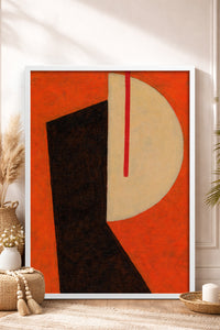 HOMEPACK Ahşap Çerçeveli Tablo Çerçeveli Poster Sanatsal Modern Duvar Dekoru BEK-8416
