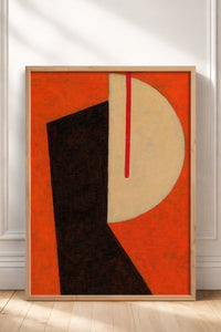 HOMEPACK Ahşap Çerçeveli Tablo Çerçeveli Poster Sanatsal Modern Duvar Dekoru BEK-8416