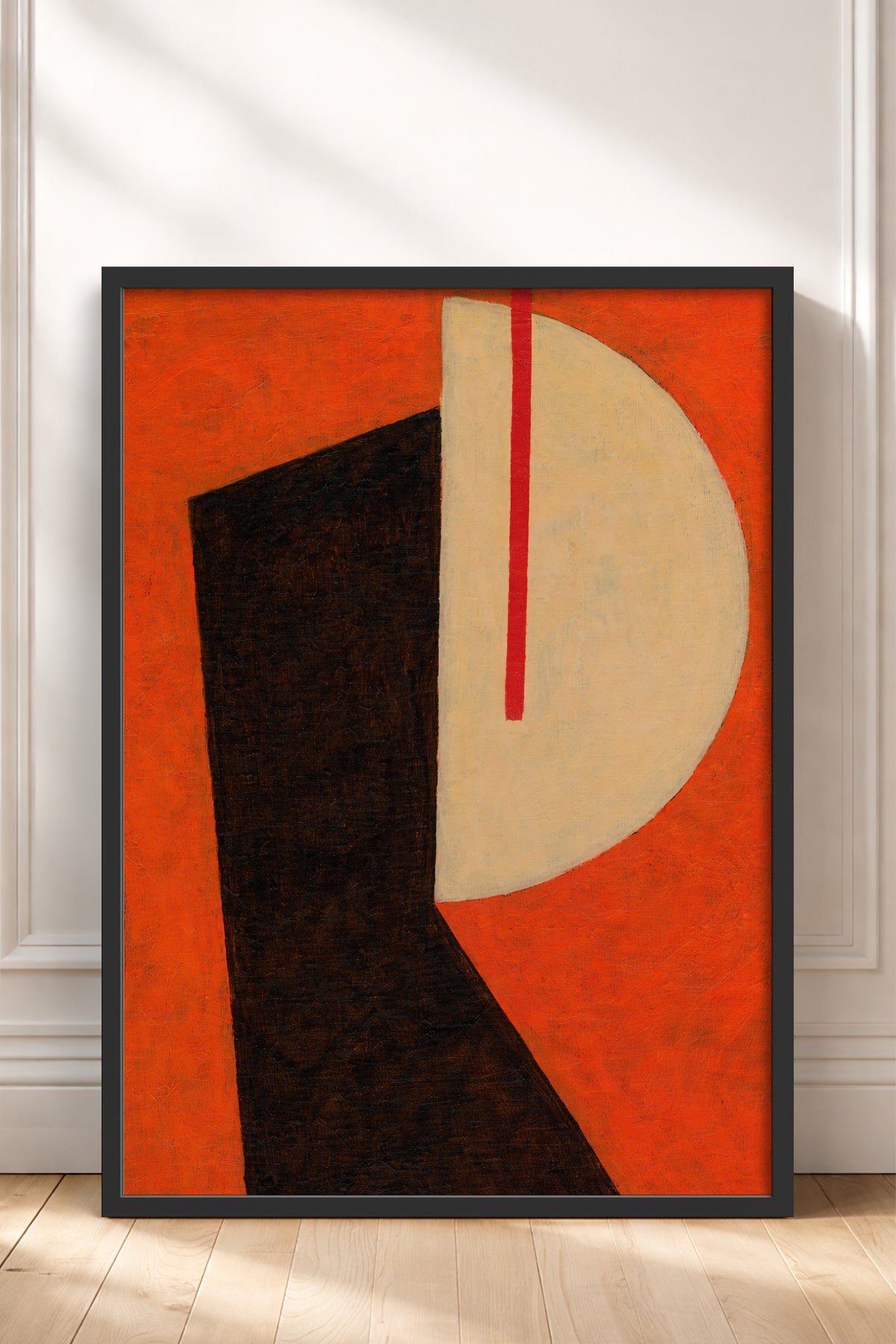 HOMEPACK Ahşap Çerçeveli Tablo Çerçeveli Poster Sanatsal Modern Duvar Dekoru BEK-8416