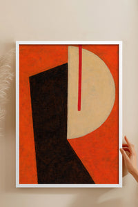 HOMEPACK Ahşap Çerçeveli Tablo Çerçeveli Poster Sanatsal Modern Duvar Dekoru BEK-8416