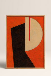 HOMEPACK Ahşap Çerçeveli Tablo Çerçeveli Poster Sanatsal Modern Duvar Dekoru BEK-8416