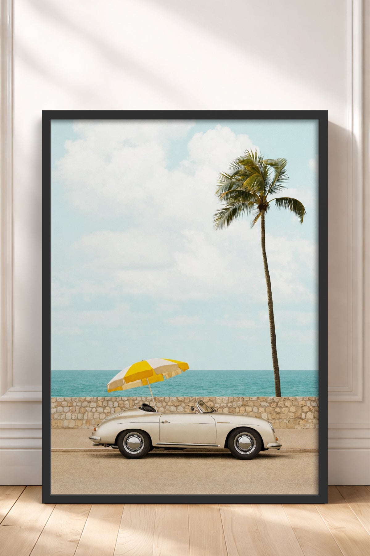 HOMEPACK Ahşap Çerçeveli Tablo Çerçeveli Poster Sanatsal Modern Duvar Dekoru BEK-8419