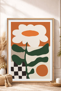 HOMEPACK Ahşap Çerçeveli Tablo Çerçeveli Poster Sanatsal Modern Duvar Dekoru BEK-8422
