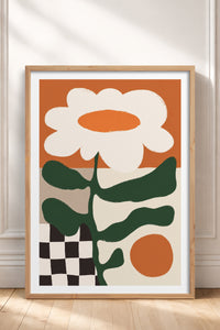 HOMEPACK Ahşap Çerçeveli Tablo Çerçeveli Poster Sanatsal Modern Duvar Dekoru BEK-8422