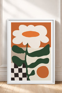 HOMEPACK Ahşap Çerçeveli Tablo Çerçeveli Poster Sanatsal Modern Duvar Dekoru BEK-8422