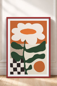 HOMEPACK Ahşap Çerçeveli Tablo Çerçeveli Poster Sanatsal Modern Duvar Dekoru BEK-8422