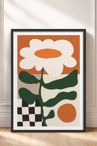 HOMEPACK Ahşap Çerçeveli Tablo Çerçeveli Poster Sanatsal Modern Duvar Dekoru BEK-8422