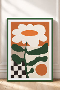 HOMEPACK Ahşap Çerçeveli Tablo Çerçeveli Poster Sanatsal Modern Duvar Dekoru BEK-8422