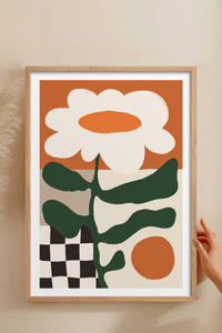 HOMEPACK Ahşap Çerçeveli Tablo Çerçeveli Poster Sanatsal Modern Duvar Dekoru BEK-8422