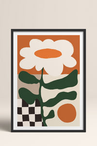 HOMEPACK Ahşap Çerçeveli Tablo Çerçeveli Poster Sanatsal Modern Duvar Dekoru BEK-8422