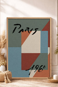 HOMEPACK Ahşap Çerçeveli Tablo Çerçeveli Poster Sanatsal Modern Duvar Dekoru BEK-8423