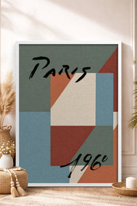 HOMEPACK Ahşap Çerçeveli Tablo Çerçeveli Poster Sanatsal Modern Duvar Dekoru BEK-8423
