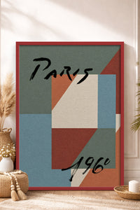 HOMEPACK Ahşap Çerçeveli Tablo Çerçeveli Poster Sanatsal Modern Duvar Dekoru BEK-8423